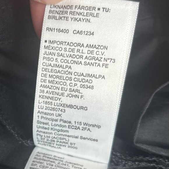 Essentials Classic-Fit Stretch Golf Pants Mens 35 X 34 Black New - Picture 12 of 13